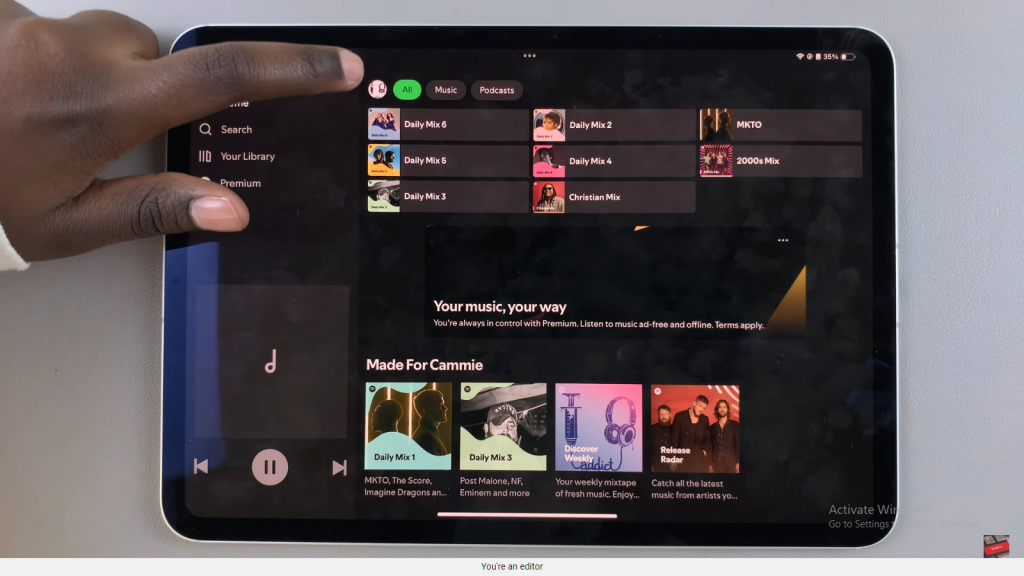 Use Spotify Inside Google Maps On iPad