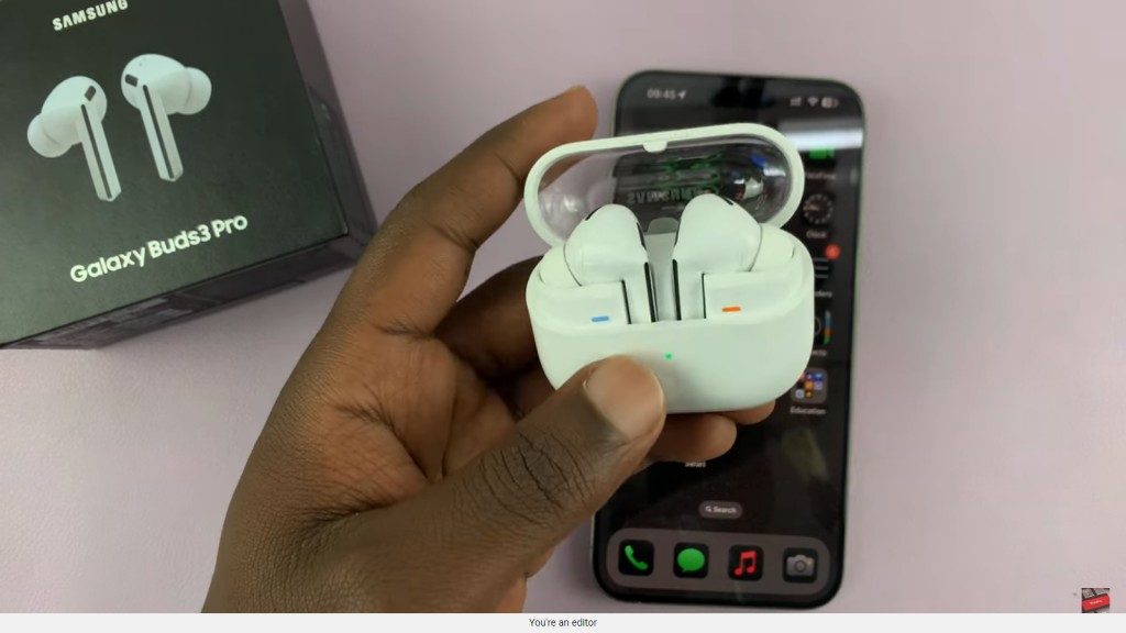 Pair & Connect Samsung Galaxy Buds 3 Pro To iPhone