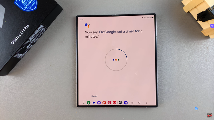 Set Up Google Assistant On Samsung Galaxy Z Fold 6