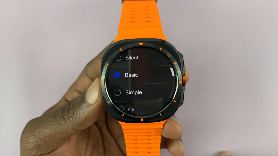 Change Vibration Pattern For Notifications On Samsung Galaxy Watch Ultra