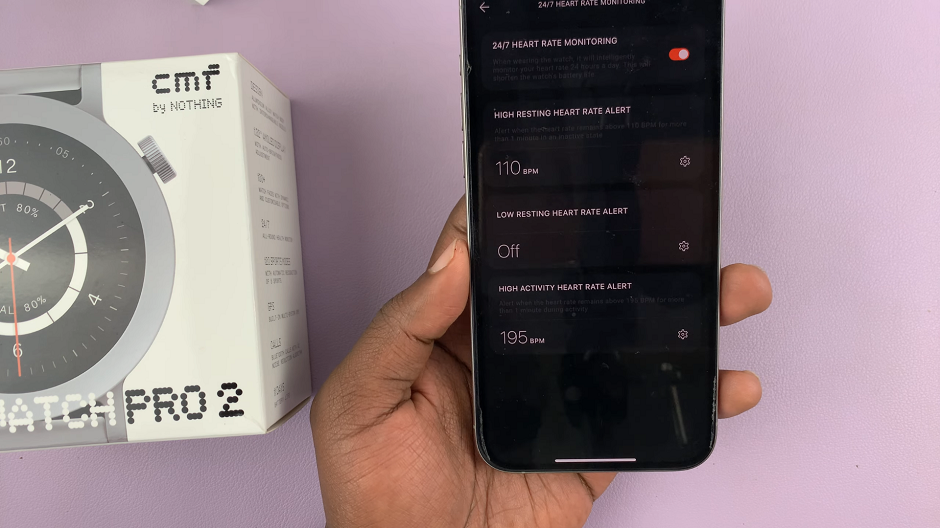 How To Measure Heart Rate Automatically On CMF By Nothing Watch Pro 2