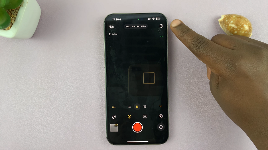 How To Enable/Disable Grid Lines In Final Cut Camera App