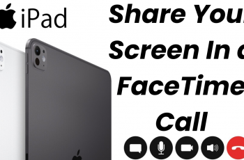 Share Your Screen In a FaceTime Call On An iPad