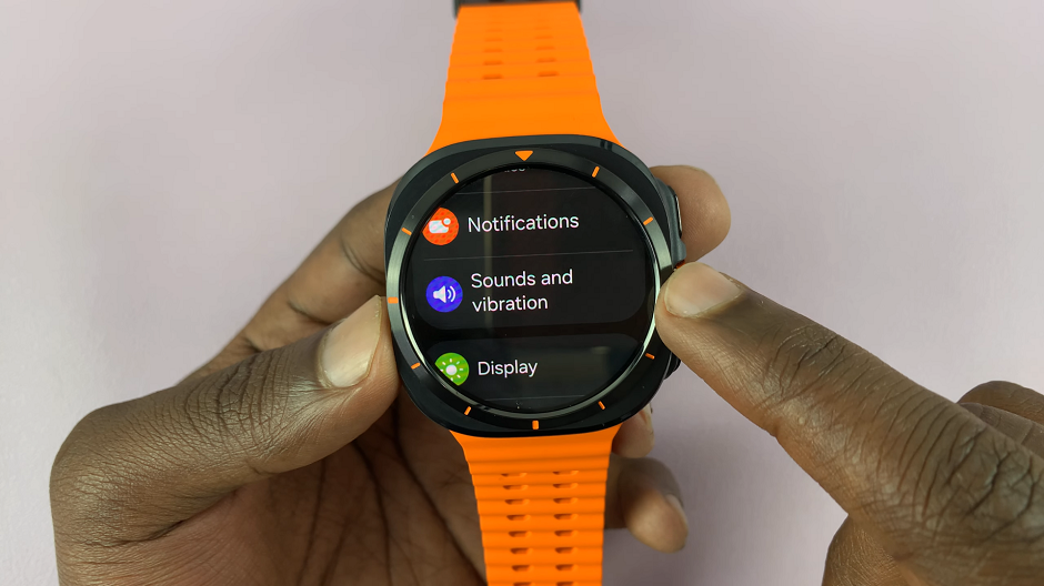 Sounds and Vibration On Galaxy Watch Ultra