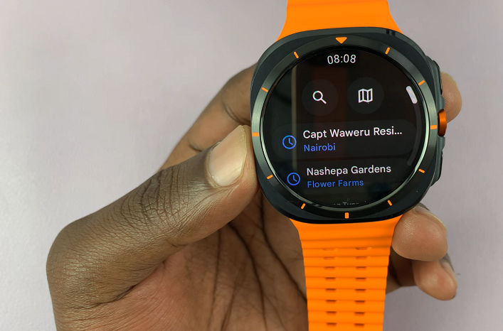 See Recently Opened Apps On Galaxy Watch Ultra