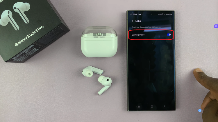 Turn Game Mode OFF On Samsung Galaxy Buds 3 Pro