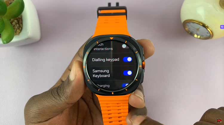 Turn ON Keyboard Sounds On Samsung Galaxy Watch Ultra