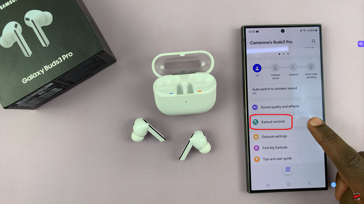 Turn OFF Media Control Gestures On Samsung Galaxy Buds 3 Pro