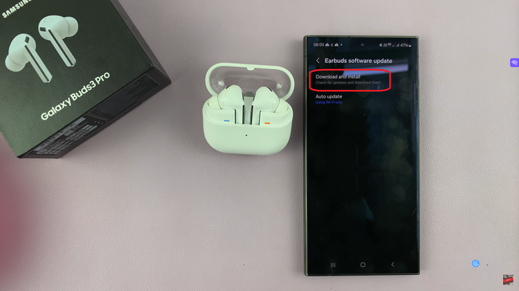 Update Samsung Galaxy Buds 3 Pro