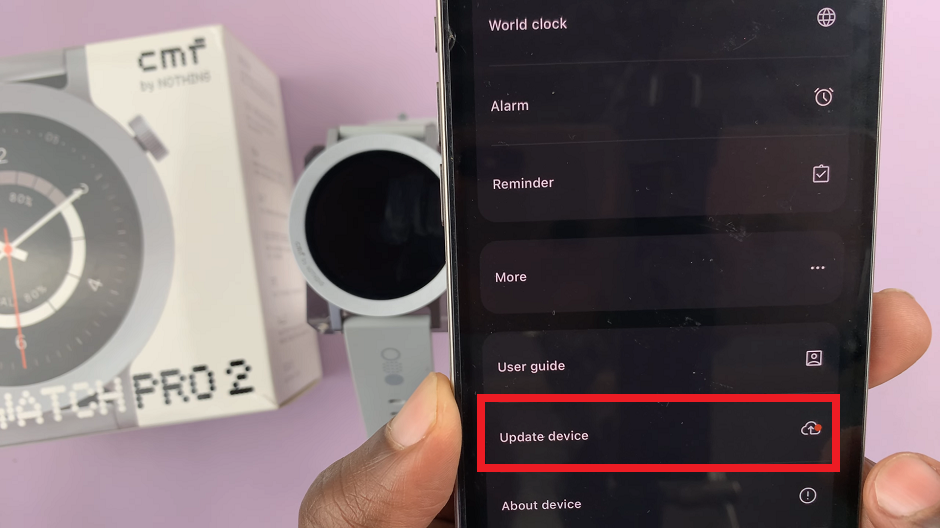 How To Update CMF By Nothing Watch Pro 2