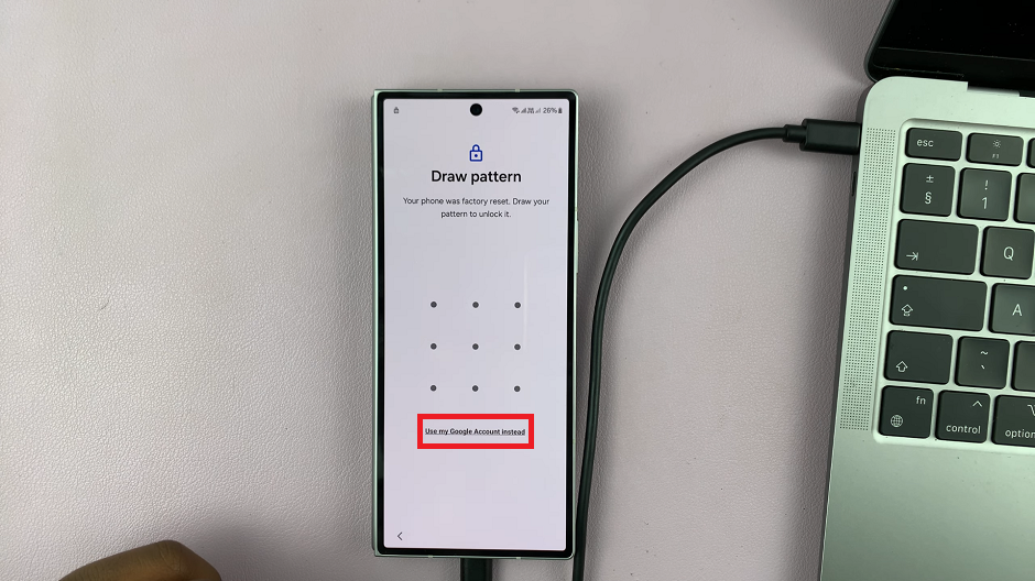 Bypass Forgotten Lock Screen Password/Pattern/PIN On Galaxy Z Fold 6