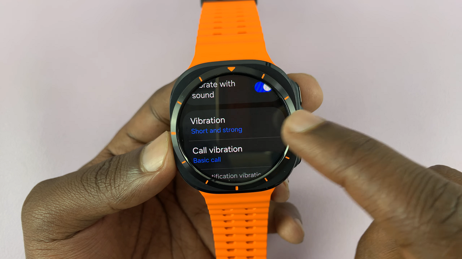 How To Adjust Vibration Duration & Intensity On Galaxy Watch Ultra