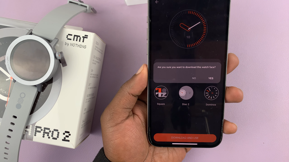 Download Additional Watch Faces On CMF By Nothing Watch Pro 2