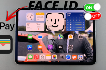 How To Turn Face ID For Wallet and Apple Pay ON/OFF On iPad