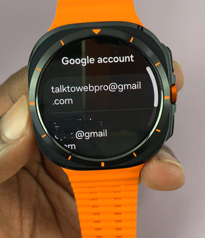 Remove Google Account On Galaxy Watch Ultra