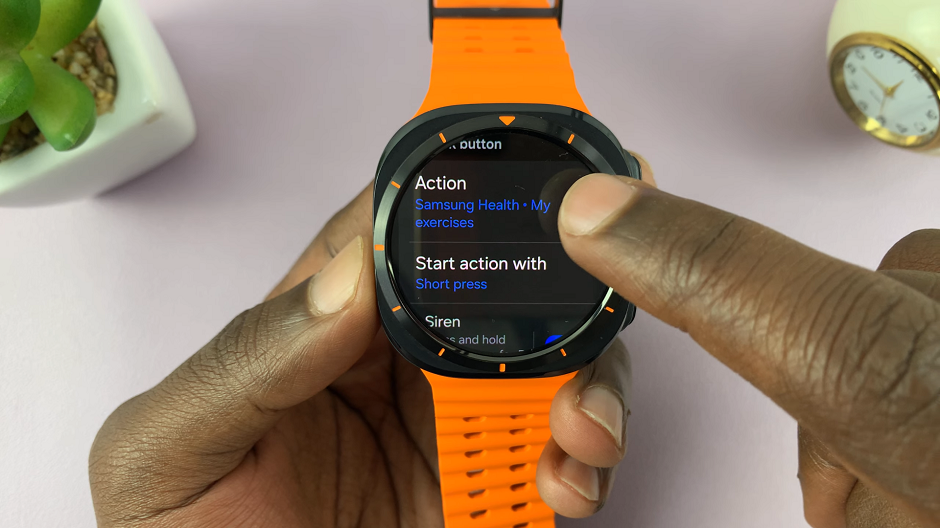 How To Remap The Quick Button On Samsung Galaxy Watch Ultra