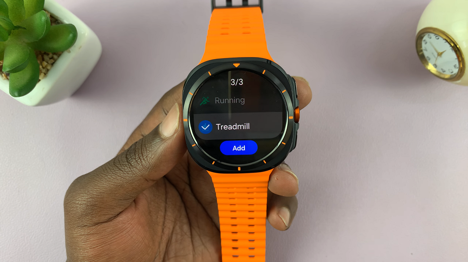 Set Up MultiSport Exercises On Galaxy Watch Ultra