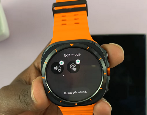 Create Shortcuts In Quick Panel On Galaxy Watch Ultra