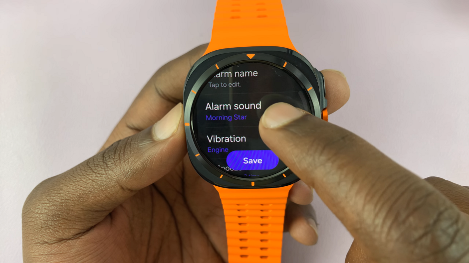 How To Change Alarm Tone On Samsung Galaxy Watch Ultra