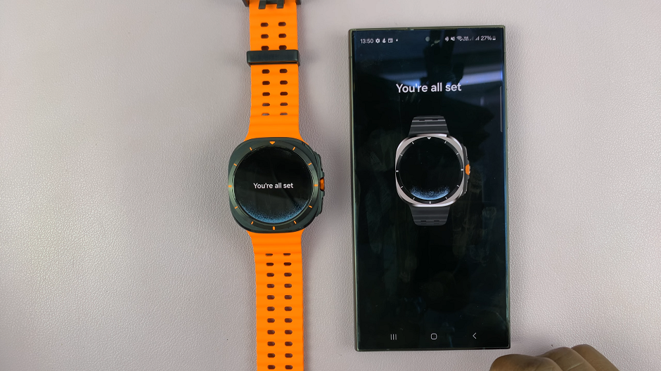 Pair Samsung Galaxy Watch Ultra To Samsung Phone