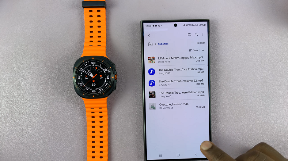 How To Transfer Music & Audio Files From Phone To Galaxy Watch Ultra