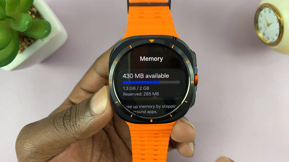 Free Up Memory (Clear RAM) On Samsung Galaxy Watch Ultra