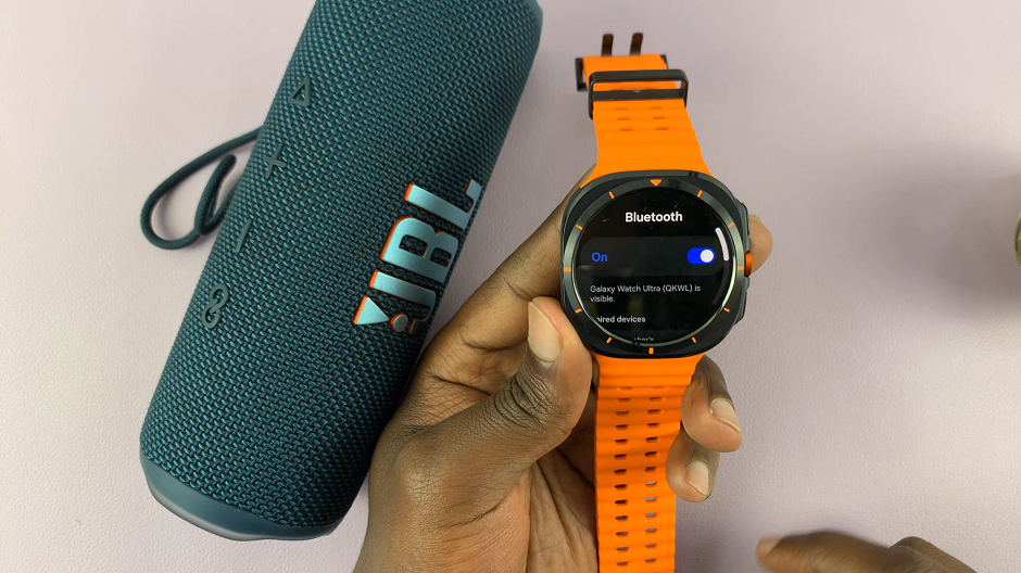 Enable Bluetooth On Galaxy Watch Ultra