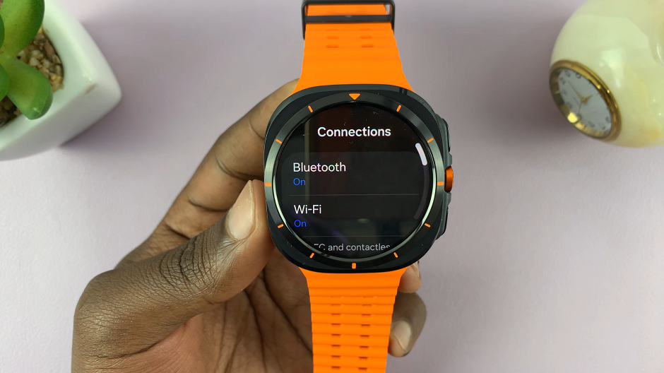 Bluetooth Settings On Galaxy Watch Ultra