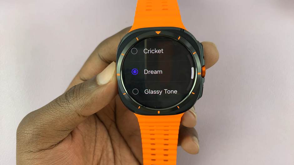 Change Alarm Tone On Samsung Galaxy Watch Ultra