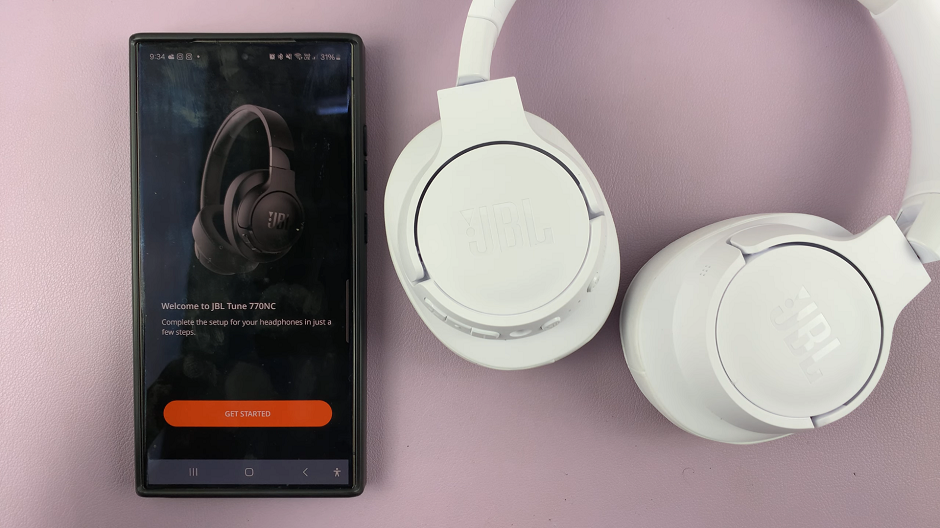 Connect JBL Tune 770 NC Headphones To Android App