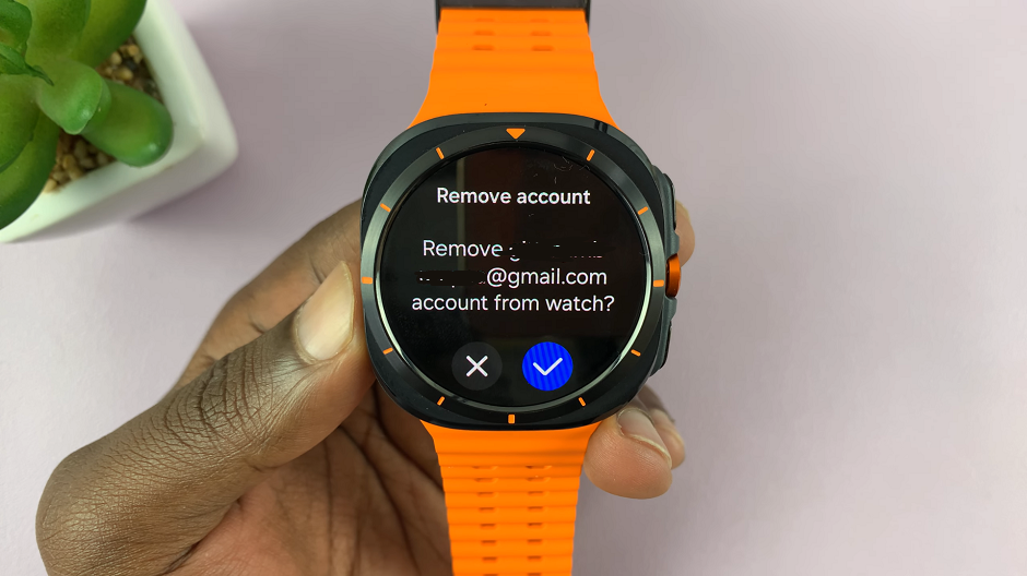 Remove Google Account On Galaxy Watch Ultra