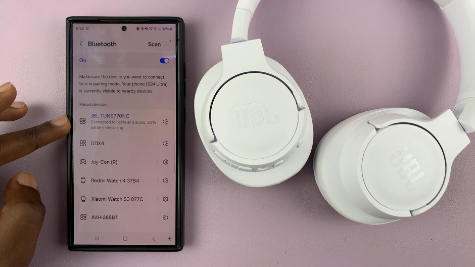 How To Connect JBL Tune 770 NC Headphones To Bluetooth On Android