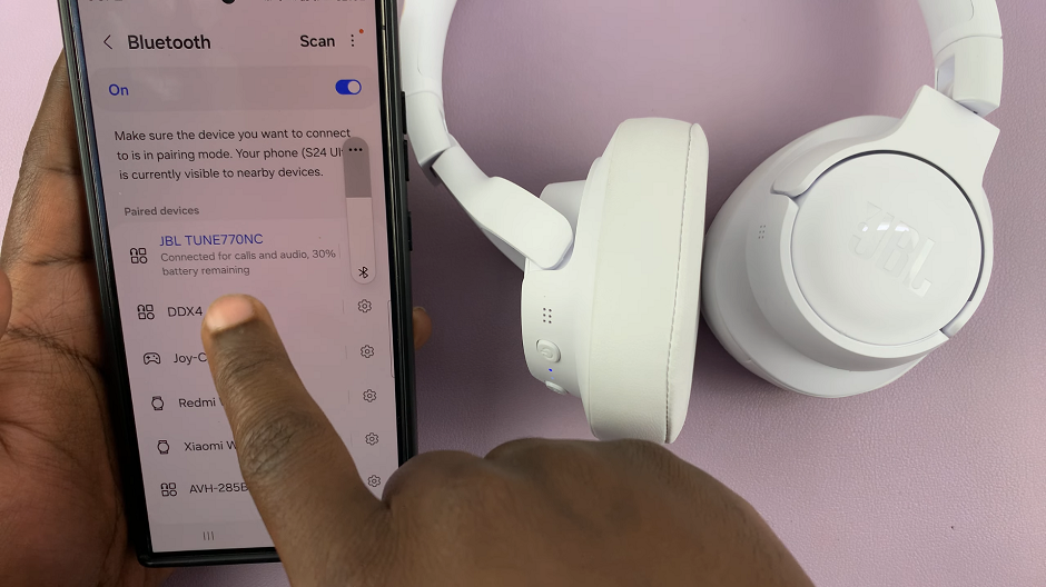 How To Connect JBL Tune 770 NC Headphones To Android Phone
