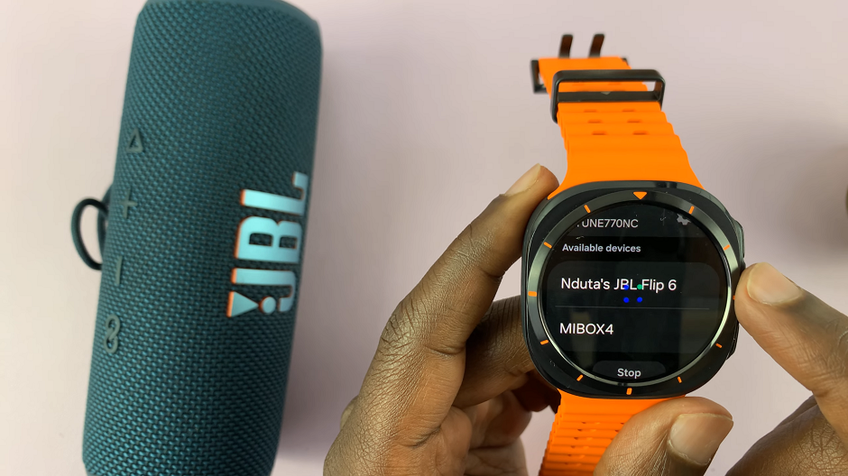 How To Connect a Bluetooth Speaker To Galaxy Watch Ultra