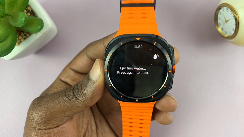 How To Eject Water From Samsung Galaxy Watch Ultra