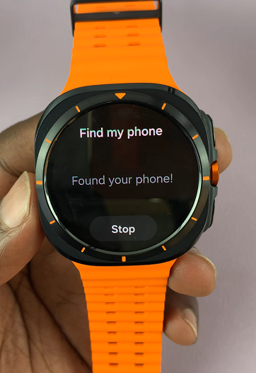 How To 'Find My Phone' On Samsung Galaxy Watch Ultra