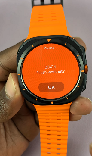 Finish MultiSport Exercises On Galaxy Watch Ultra