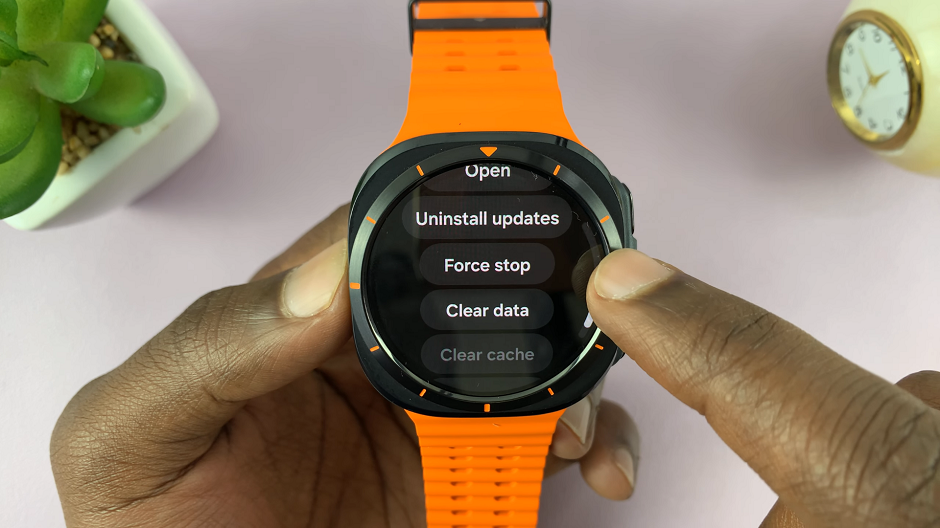 How To Force Stop (Quit) Apps On Galaxy Watch Ultra