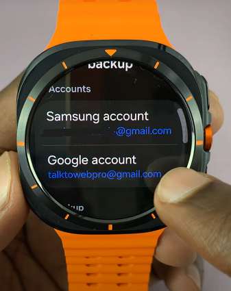 How To Add a Google Account To Samsung Galaxy Watch Ultra