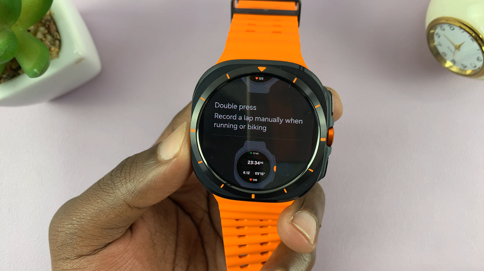 Action Button Guide On Galaxy Watch ultra