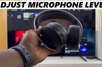 How To Adjust Microphone Level On Sony PS5 Pulse 3D Headset