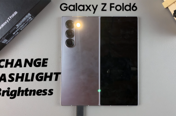 How To Adjust Torch Brightness On Samsung Galaxy Z Fold 6