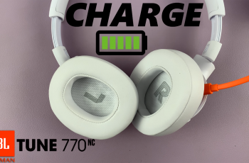 How To Charge JBL Tune 770 NC Headphones