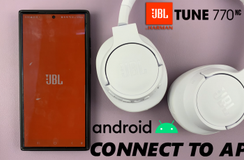 How To Connect JBL Tune 770 NC Headphones To Android App