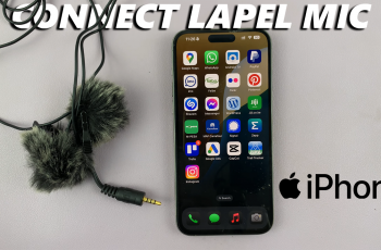 How To Connect Lapel Lavalier Microphone To iPhone