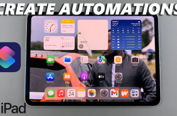 How To Create An Automation On iPad