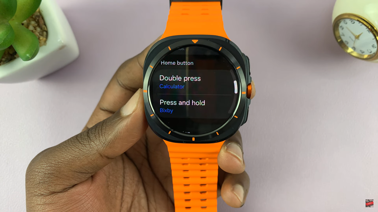 How To Customize The Home Button On Samsung Galaxy Watch Ultra