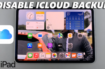 How To Disable iCloud Backup On iPad