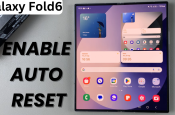 How To Enable Auto Factory Reset After 20 Failed Unlock Attempts Samsung Galaxy Z Fold 6