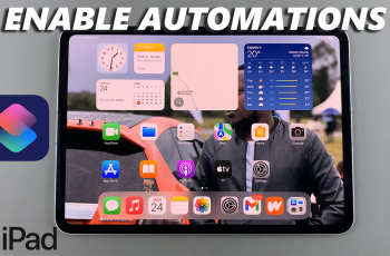 How To Enable Automation On iPad